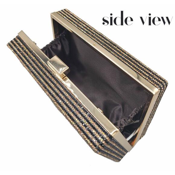 No Limit Credit Card Crystal Clutch - Picture 2 of 3